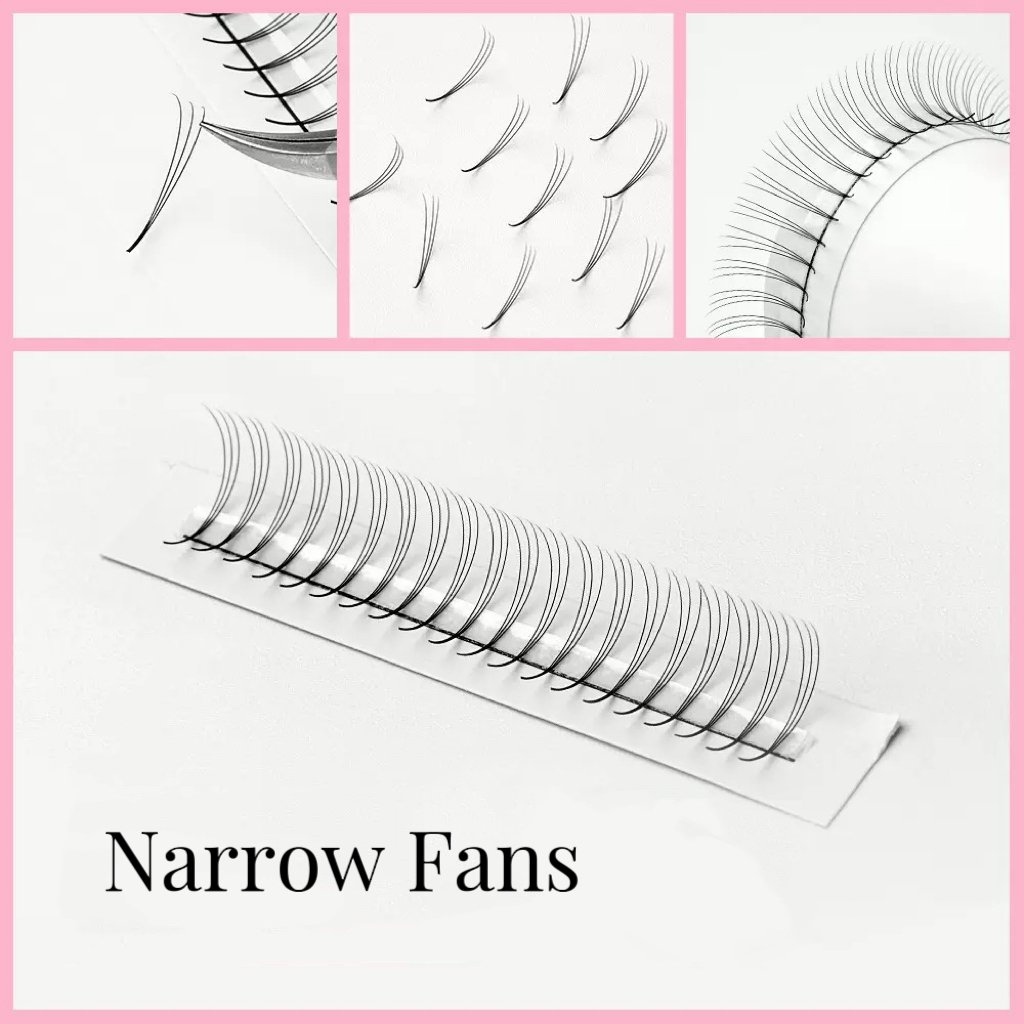 Narrow Opening Promade Volume Fans with Slim Fan Bases